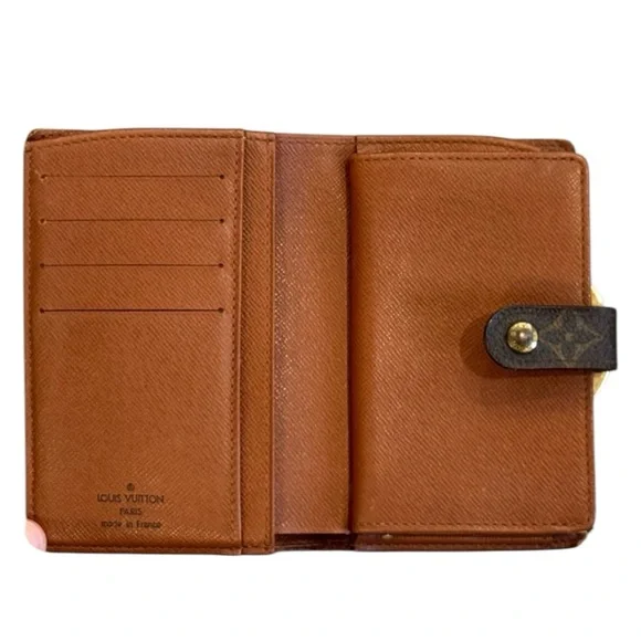 Louis Vuitton Monogram Unisex Viennois Kisslock Wallet with Box Multi HP! - Picture 8 of 16